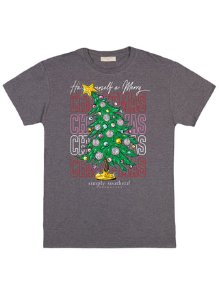 Simply Southern T-Shirt Tree Iron Heather