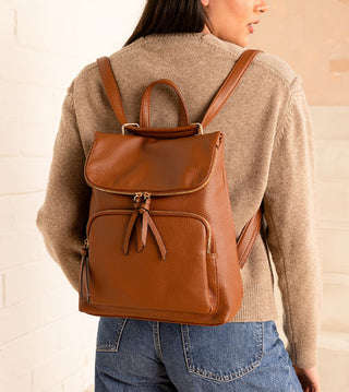 Jen & Co Everlee Backpack Brown BP2748