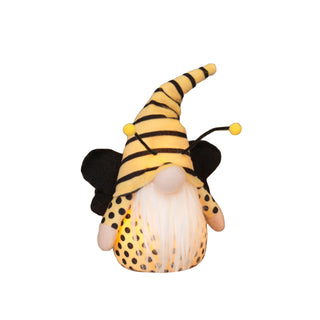 Lighted Plush Bee Gnome