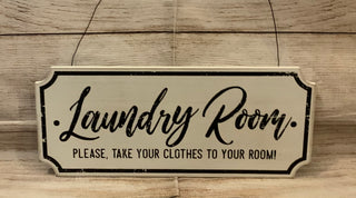 Laundry Room Sign