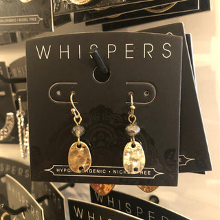Whispers Mixed Material Double Drop