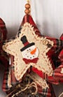 Plush Holiday Ornament