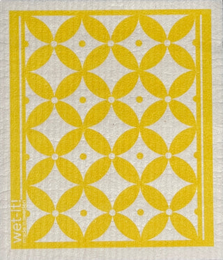 Wet It! Classic Yellow Swedish Dishcloth