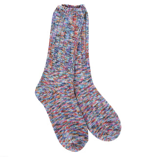 World’s Softest Socks Weekend Ragg Crew Indigo