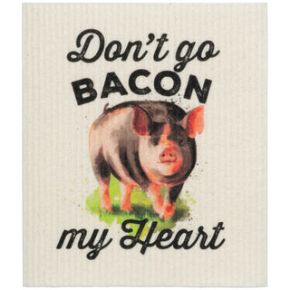 Swedish Dishcloth Don’t Go Bacon My Heart