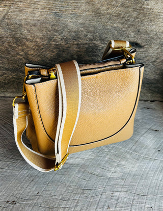 Jen & Co Corinna Bucket Bag Tan M2765