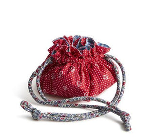 Vera Bradley Drawstring Jewelry Bag Dotty Floral