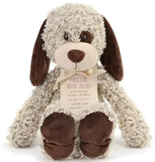 Demdaco Hello, Big Sis Plush Dog