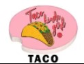 Simply Southern Car Coaster Taco