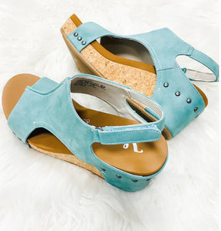Very G Liberty Wedge Turquoise