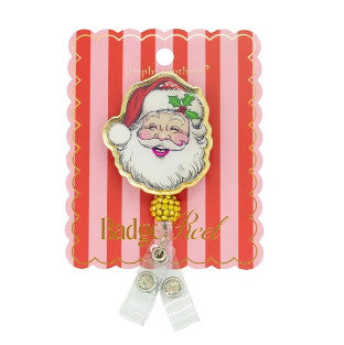 Simply Southern Holiday Badge Reel Santa
