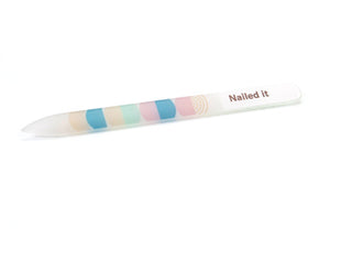 Lemon Lavender Glass Nail File Nailed It