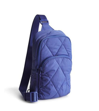 Vera Bradley Lorman Sling Backpack Deep Ultramarine