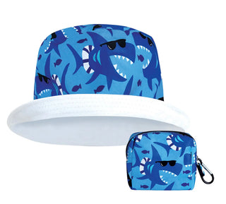 Floppy Tops Kids Sun & Rain Hat Shark