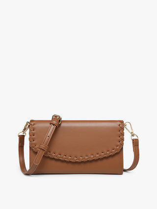 Jen & Co Kyle Wallet Crossbody Brown M2345