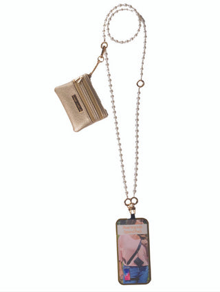 Simply Southern Crossbody Phone Wallet Pearl