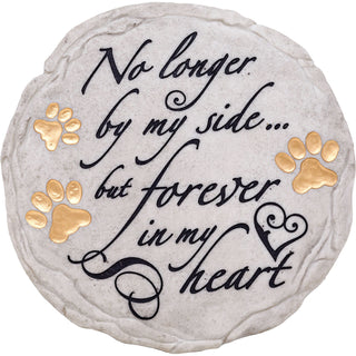 No Longer By My Side Pet Memorial Stone