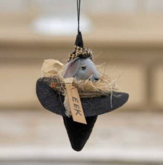 Eek Mouse Witch Hat Ornament