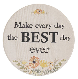 Make Every Day the Best Car Coaster