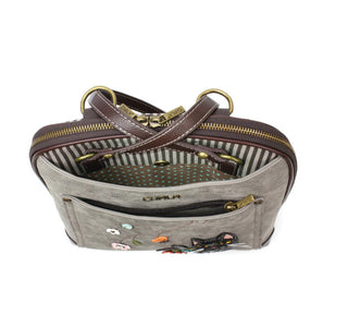 Chala Convertible Backpack Black Cat Gray 870