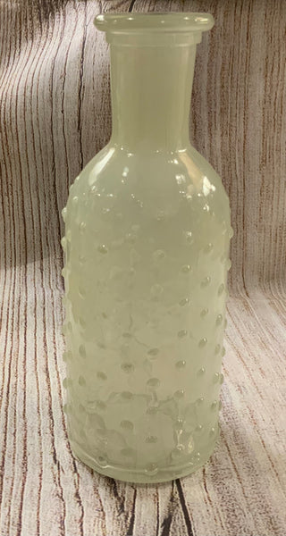 Glass Hobnail Vase