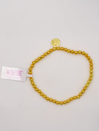 Simply Southern Gold Bracelet Pearl 11