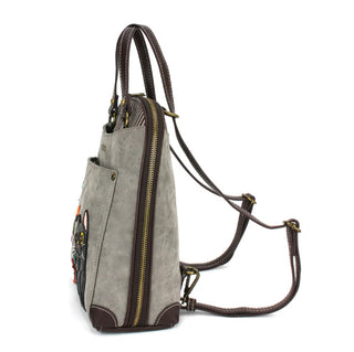 Chala Convertible Backpack Black Cat Gray 870
