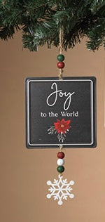 Joy to the World Ornament