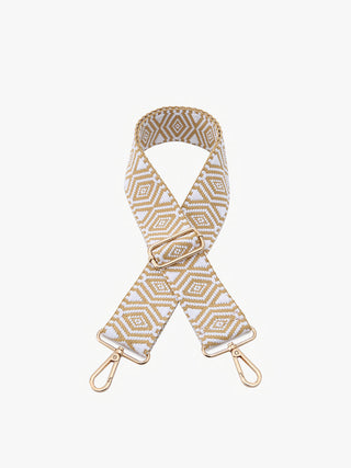 Jen & Co Diamond Guitar Strap Tan STPDIA