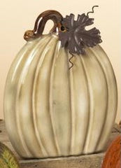Dolomite Harvest Pumpkin, 5.8”