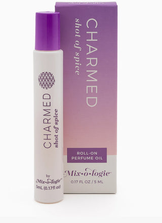 mix-o-logie rollerball roll-on perfume charmed  (shot of spice)