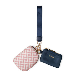 Kedzie Check Please Tandem Wristlet Set
