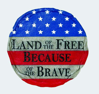 Spoontiques Land of the Free Garden Stone