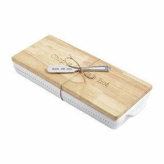 Mudpie Ceramic Tray & Board Set