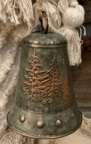 Copper Bell w/Trees Small