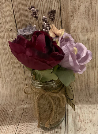Floral Bundle in a Jar