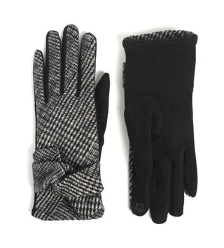 Coco + Carmen Crossover Wrist Touchscreen Gloves - Black 2136377
