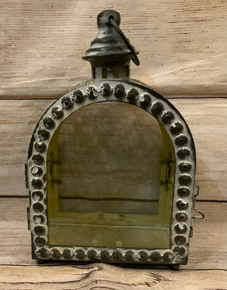 White Washed Arched Lantern