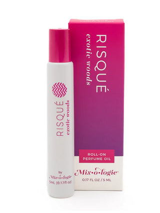 Mix-o-logie Rollerball Roll-On Perfume Risque (Exotic Woods)