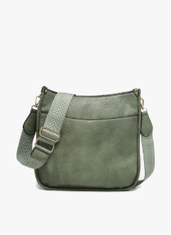 Jen & Co Chloe Crossbody Basil M1977