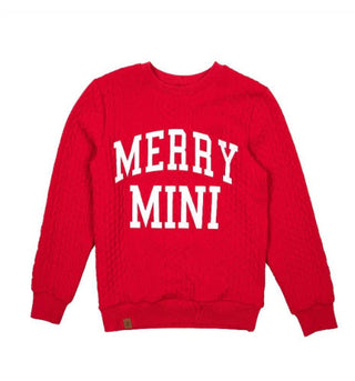 Simply Southern Youth Merry Mini Sweater