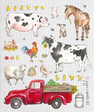 Wet It! Farmer’s Friends Swedish Dishcloth