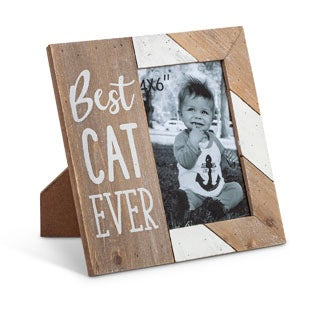 Wood Pet Photo Frame
