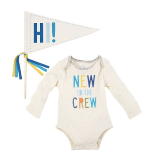 Mudpie New to the Crew Crawler Pennant Set