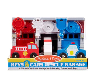 Melissa & Doug Keys & Cars Rescue Garage