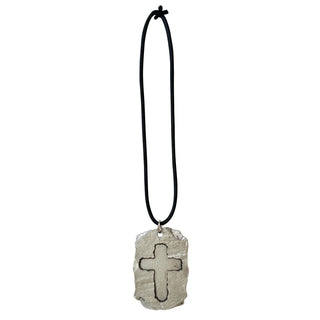 Slate Car Charm Cross
