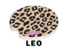 Simply Southern Car Coaster Leopard