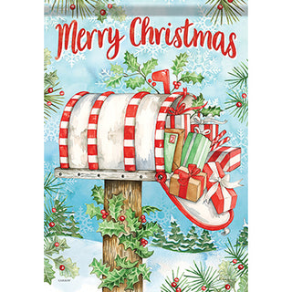 Holiday Delivery Garden Flag