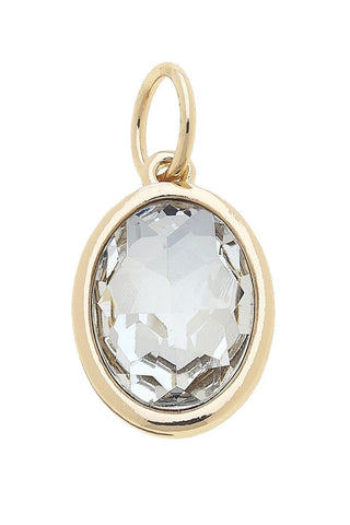 Canvas Style Charmed Birthstone Charm