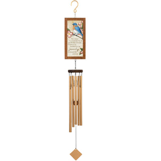 Family Framed Sentiment Chime 36”